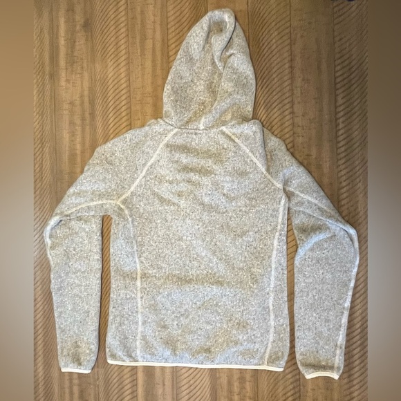 The North Face Gray Hoodie with Buttons Women's Size Medium Winter Cozy - Picture 5 of 5